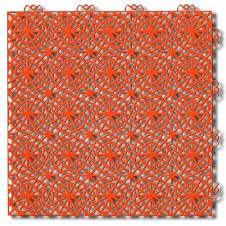 Podłogi do siłowni Bergo XL pomarańczowa