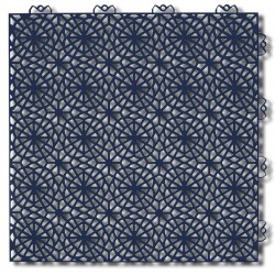 Podłoga plastikowa Bergo XL niebieska stal