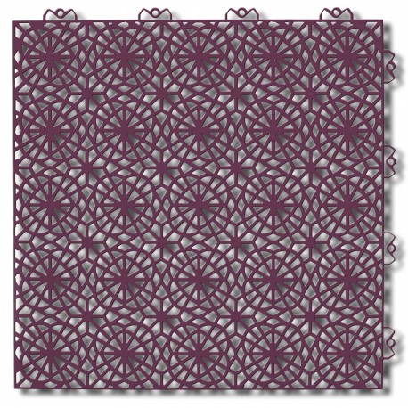 Podłoga do garażu Bergo XL fioletowa