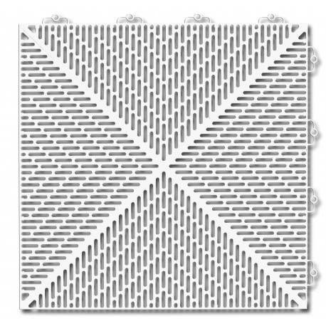 Podłoga na tarasy Bergo Unique biała