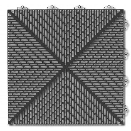 Posadzka warsztatowa Bergo Unique szary grafit