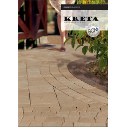 KRETA - Kostka gładka kawowe inspiracje