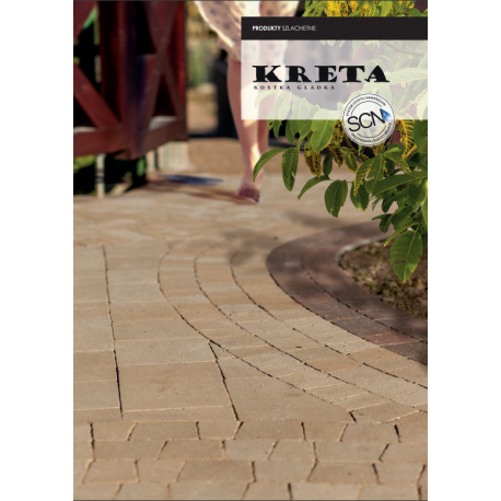 KRETA - Kostka gładka kawowe inspiracje