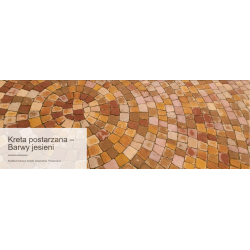 KRETA - Kostka postarzana barwy jesieni