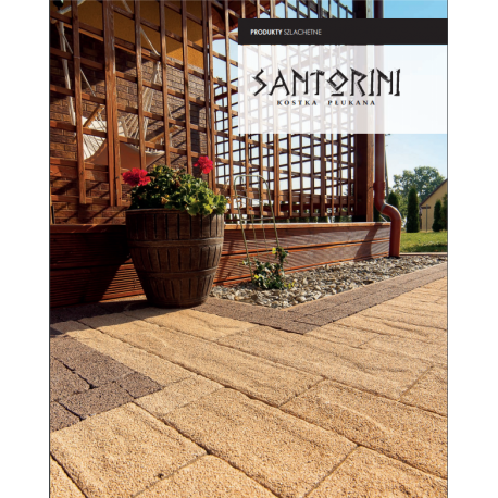 Santorini - Kostka płukana kostki czekolady