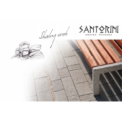 Santorini - Kostka płukana skalny urok