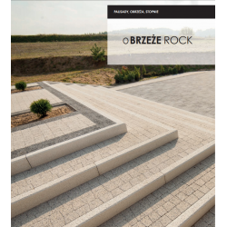 Obrzeże rock - kostka brukowa