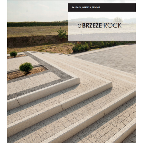 Obrzeże rock - kostka brukowa