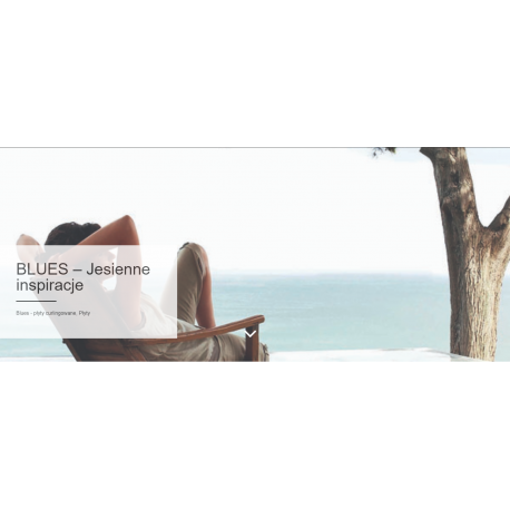 Blues - Jesienne Inspiracje Kostka Tarasowa