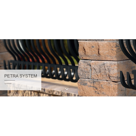 Petra - Ogrodzenia Łupane