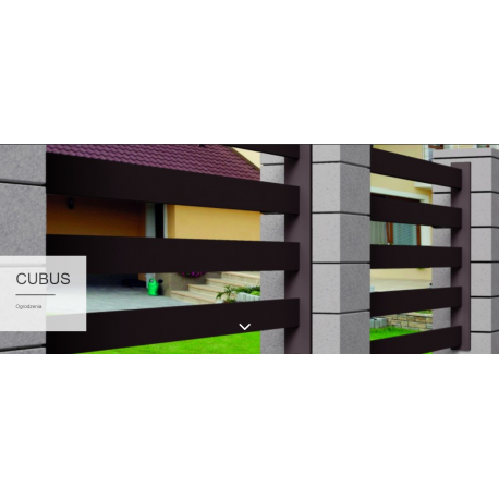 Cubus - Ogrodzenia Gładkie Color Mix