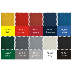 Posadzka Przemysłowa Podłoga Płytki PCV R-Tile 4mm Czerwona